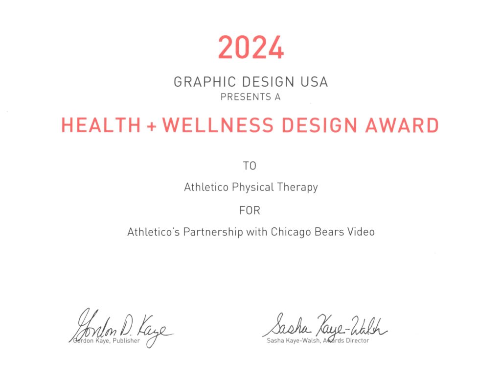 Graphic Design USA Health + Wellness Design Award Winner